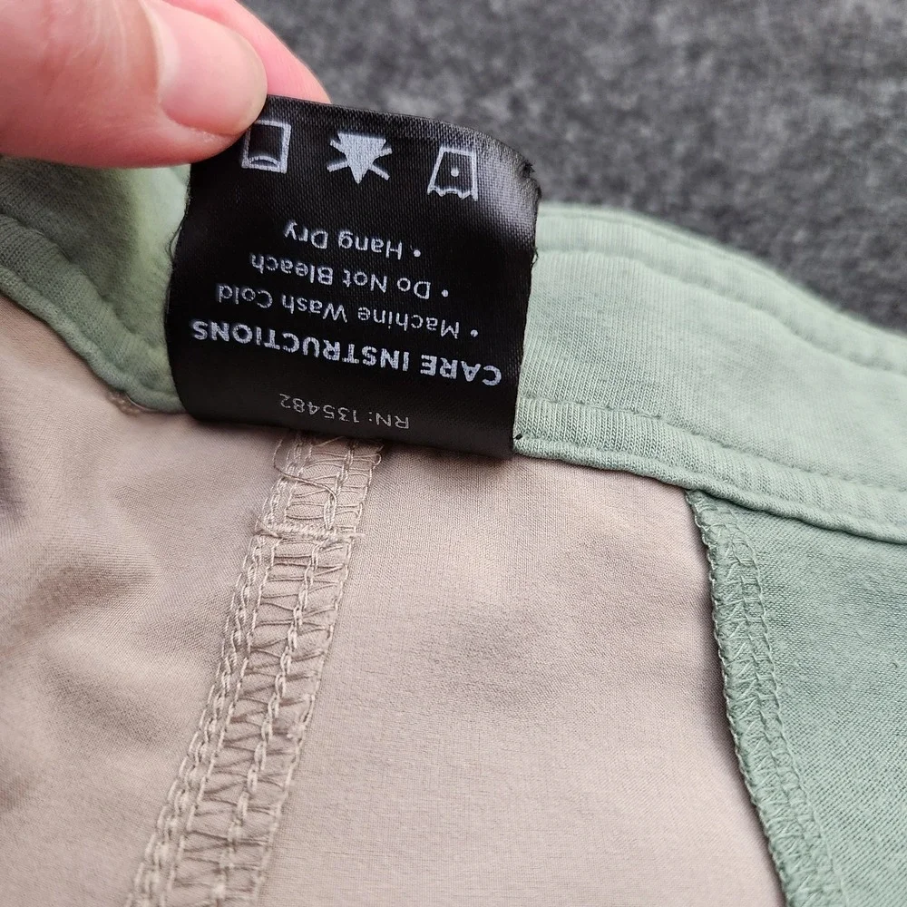 Free Fly Mens Sz 40 Hybrid Shorts Khaki Solid Stretch Quick Dry Outdoor Comfort